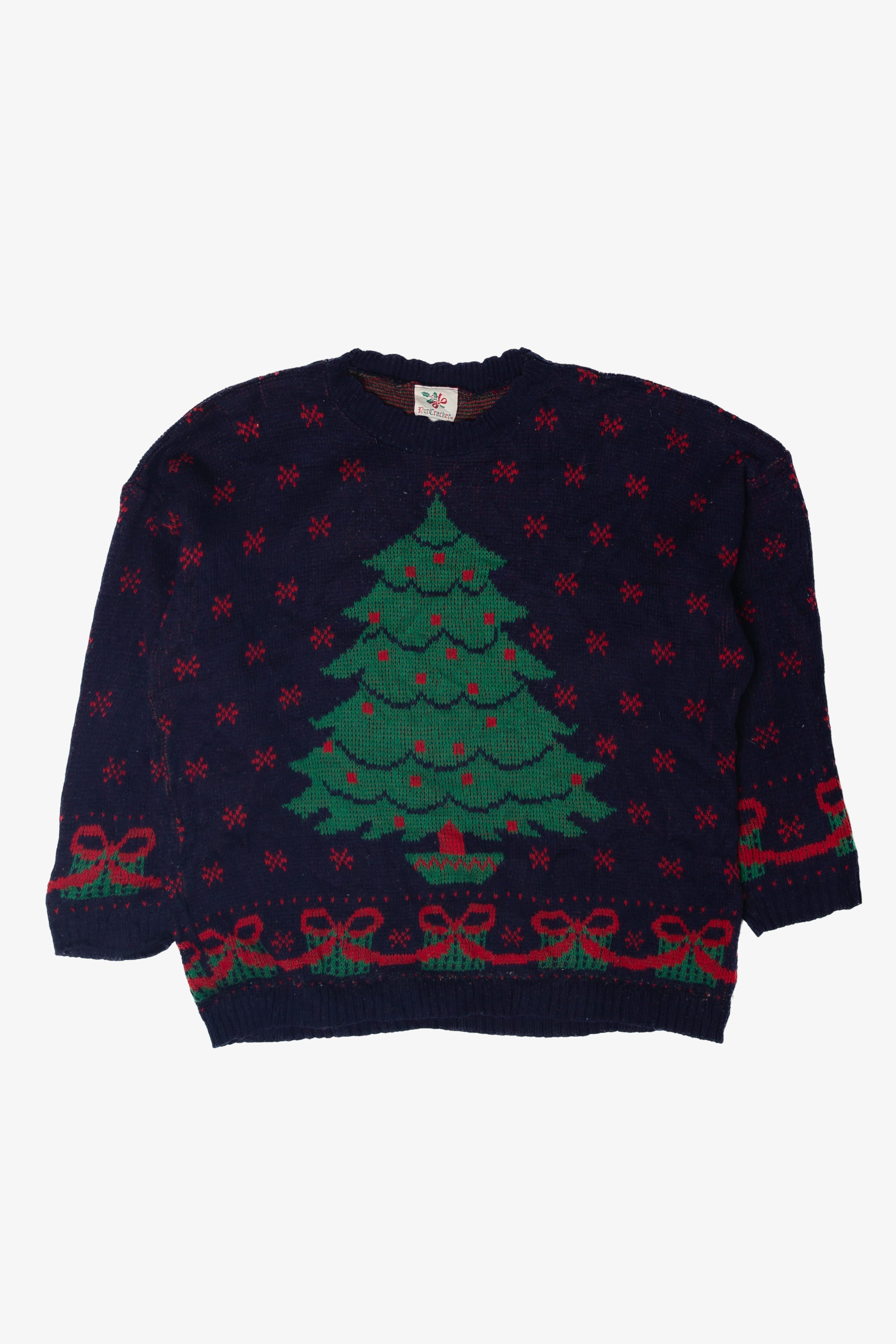 Nutcracker Christmas Tree Ugly Christmas Pullover