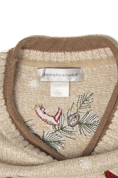 Christopher & Banks Ugly Christmas Pullover