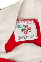 Vintage Winter Scene Ugly Christmas Sweater (1990s)