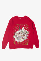 Vintage Twas The Night Before Christmas Ugly Christmas Sweater (1990s)