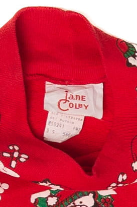 Vintage Jane Colby Ugly Christmas Sweater (1990s)