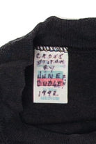 Vintage Teddy Bear On Rocking Horse Ugly Christmas Sweater (1990s)