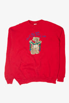 Vintage Deck The Halls With Bears Of Holly Ugly Christmas Sweater (1990s)