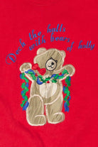 Vintage Deck The Halls With Bears Of Holly Ugly Christmas Sweater (1990s)