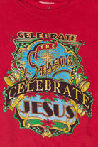 Vintage Celebrate The Season Celebrate Jesus Ugly Christmas Sweater (1990s)