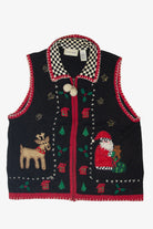 Vintage Lemon Grass Ugly Christmas Vest Ugly (1990s)