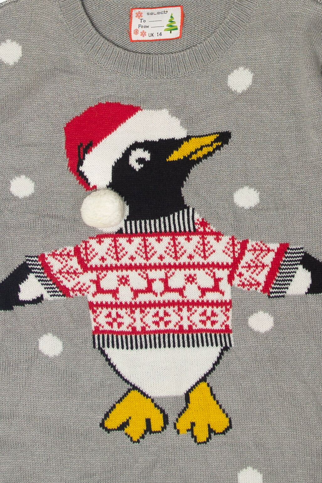 Vintage Penguin Ugly Christmas Sweater (2010s)
