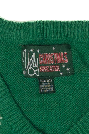 Vintage Green Ugly Christmas Vest Ugly (2010s)
