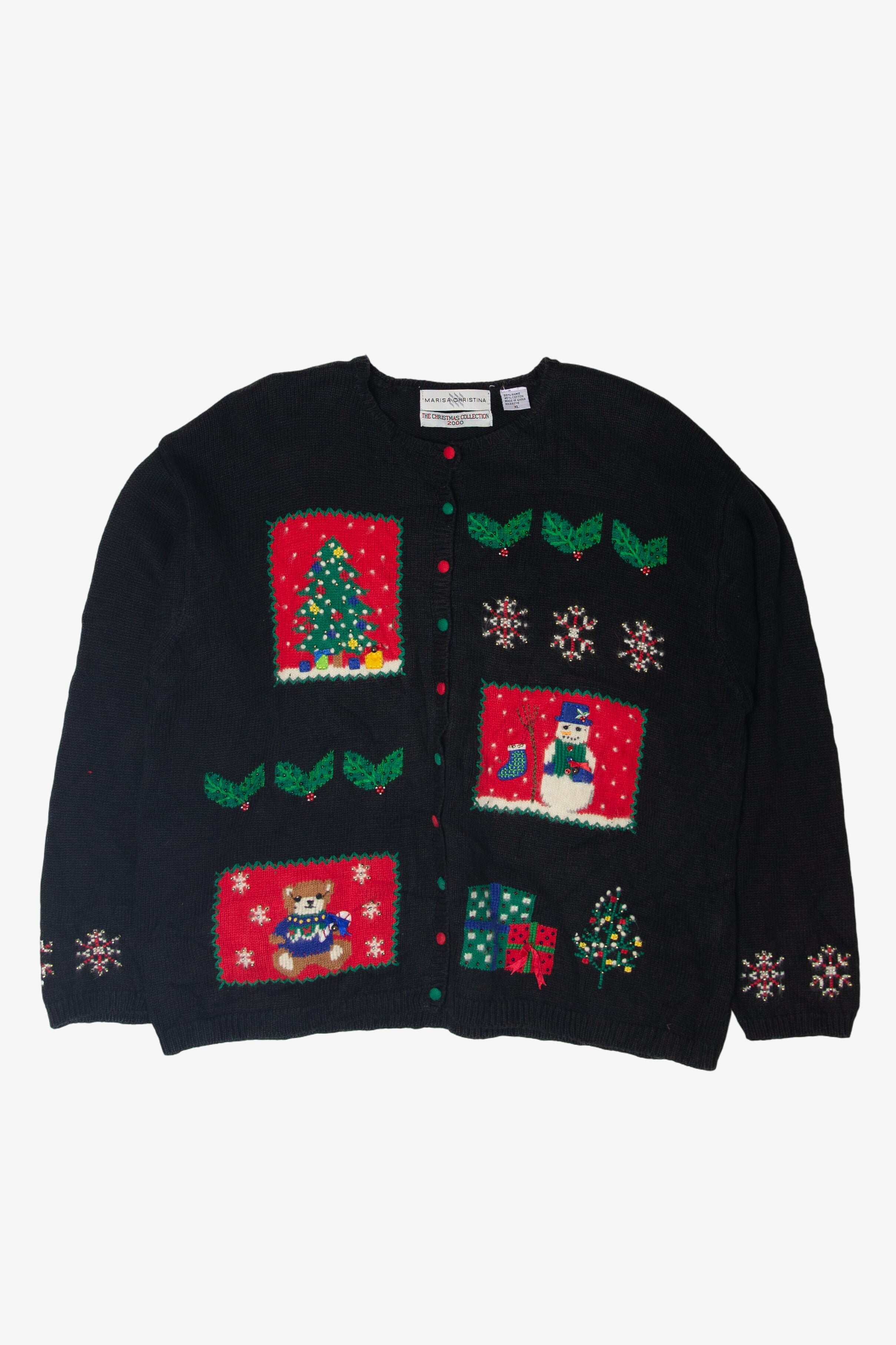 Vintage Ugly Christmas Cardigans (2000s)