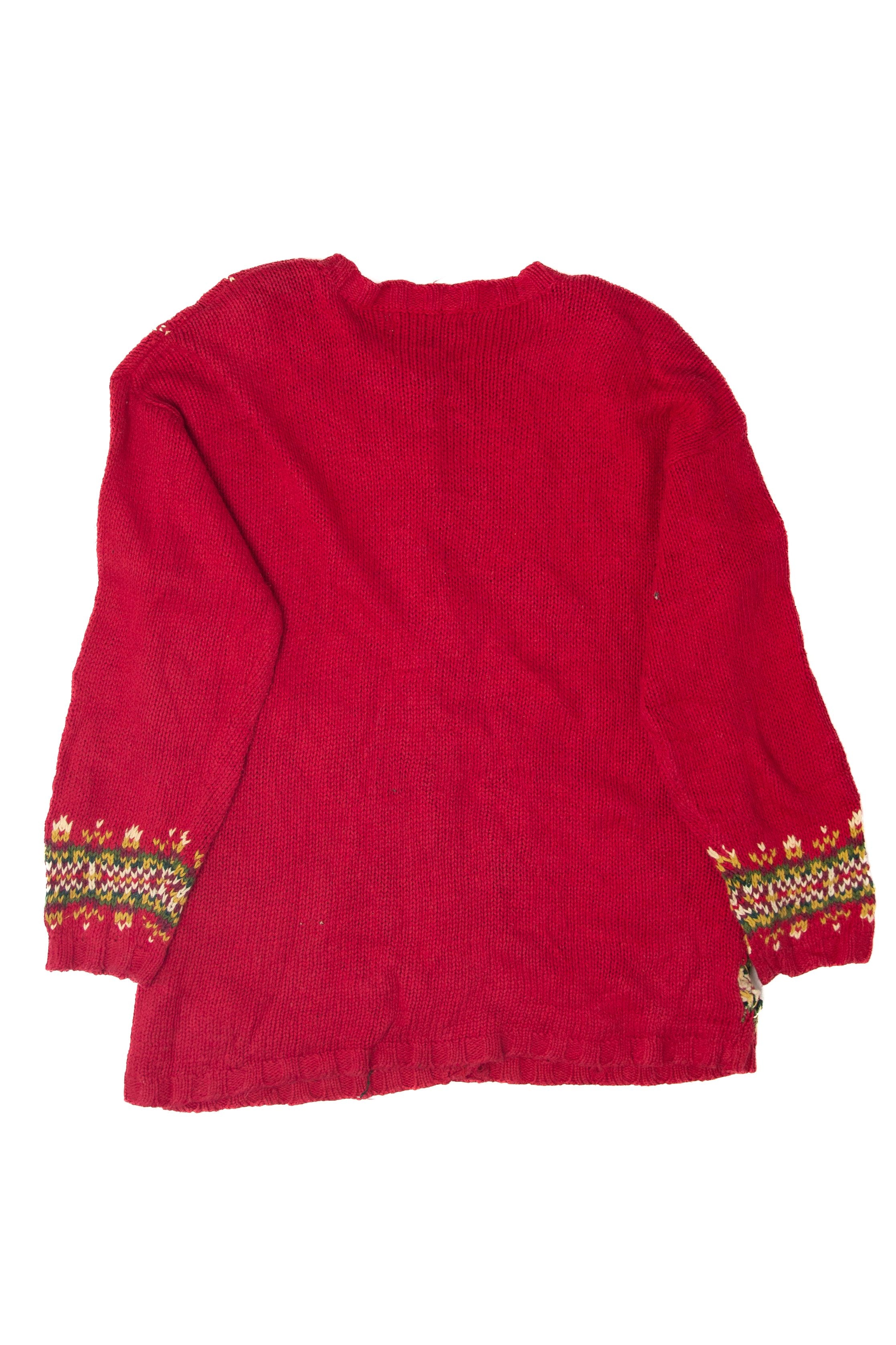 Vintage Casual Corner Ugly Christmas Cardigans (1990s)