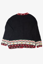 Vintage Hand Knit Ugly Christmas Cardigans (1990s)