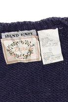 Vintage Hand Knit Erika Ugly Christmas Cardigans (1990s)