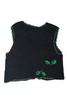 Vintage Holly Ugly Christmas Vest (1990s)