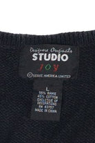 Vintage Studio Joy Flowers Ugly Christmas Vest (1990s)