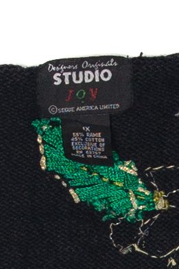 Vintage Studio Joy Ugly Christmas Vest (1990s)