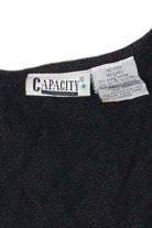 Vintage Capacity Snowmen Ugly Christmas Vest (1990s)