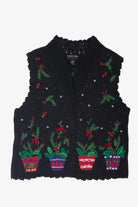 Vintage Hampshire Studio Ugly Christmas Vest (1990s)