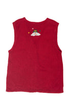 Ice Skating Snowmen Ugly Christmas Vest