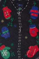 Vintage Mittens Ugly Christmas Vest (1990s)