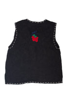 Vintage Mittens Ugly Christmas Vest (1990s)