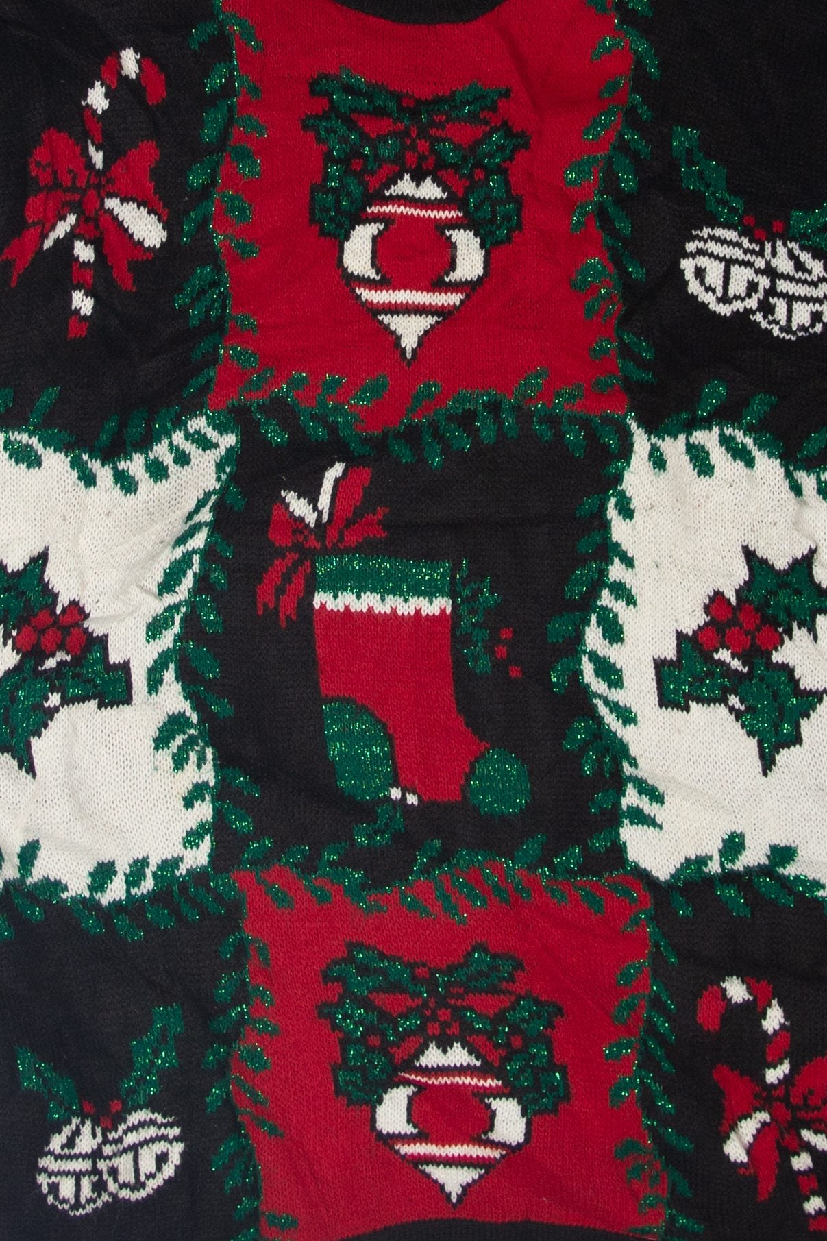 Vintage Holiday Time Ugly Christmas Pullovers (1990s)