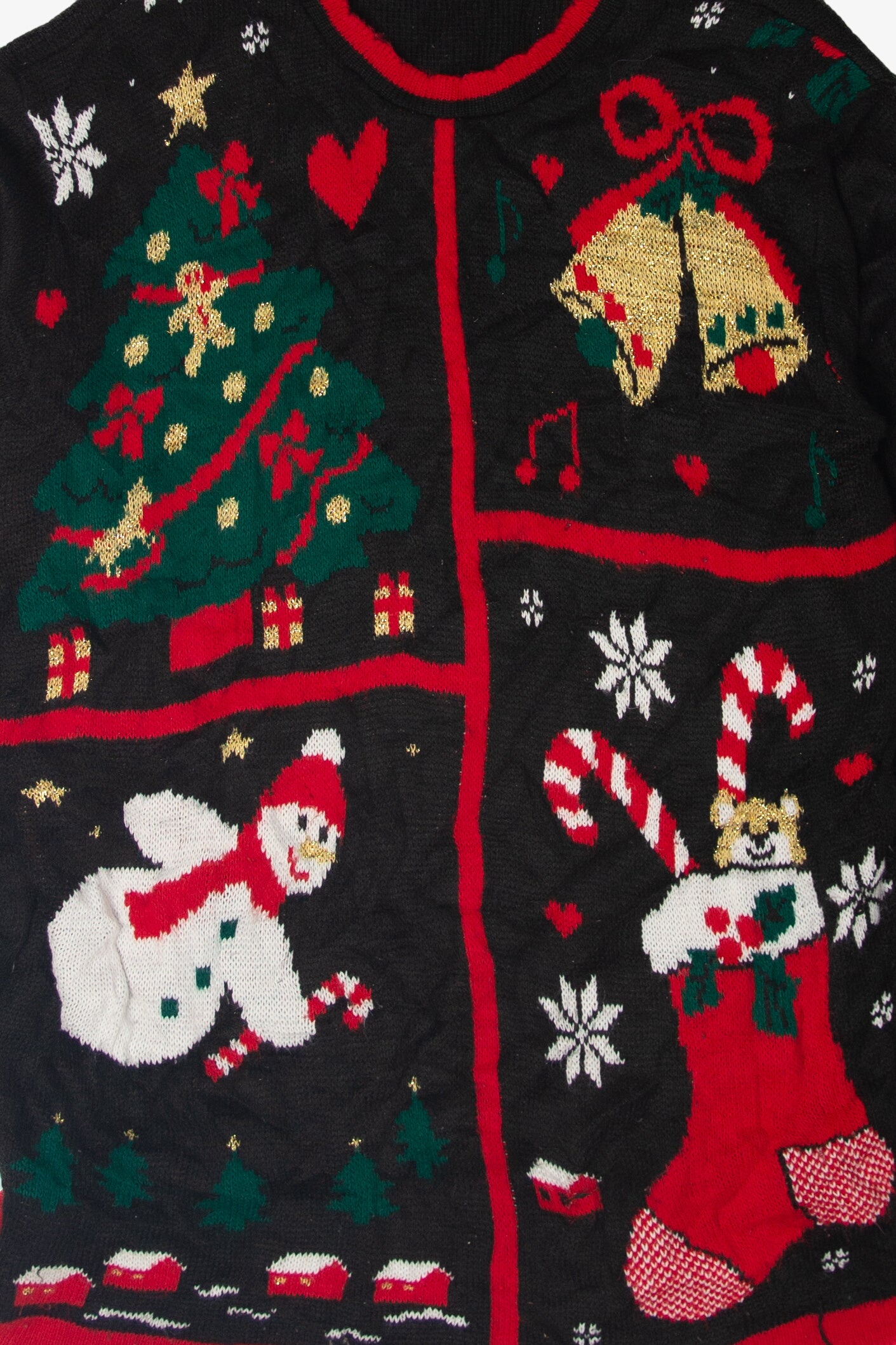 Vintage Nutcracker Ugly Christmas Pullovers (1980s)