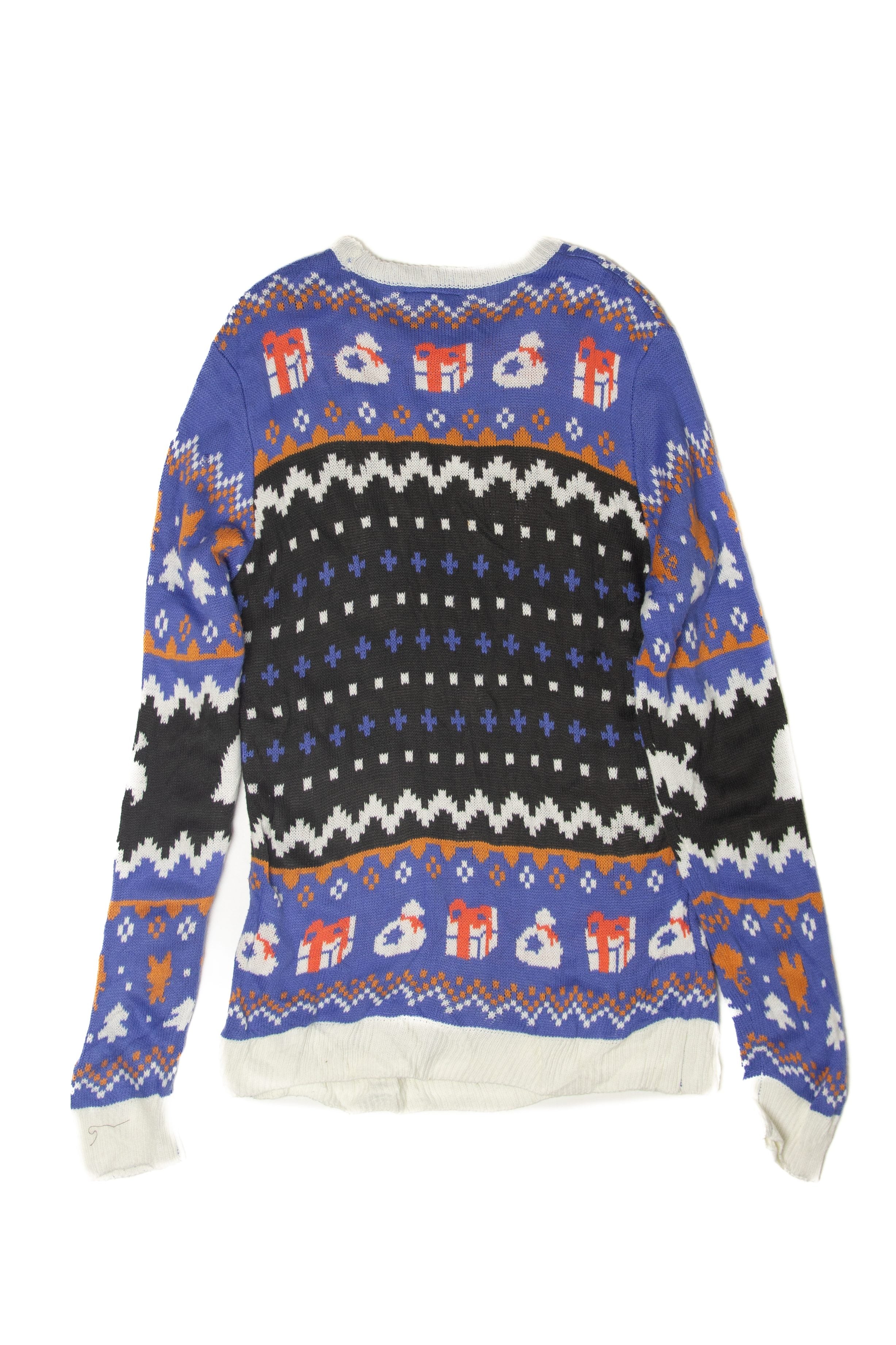 Animal Crossing Tom Nook Ugly Christmas Pullover