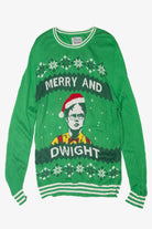 The Office "Merry And Dwight" Ugly Christmas Sweaters (2010s)