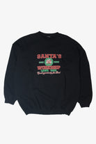 Modern "Santa's Workshop" Ugly Christmas Sweatshirt 