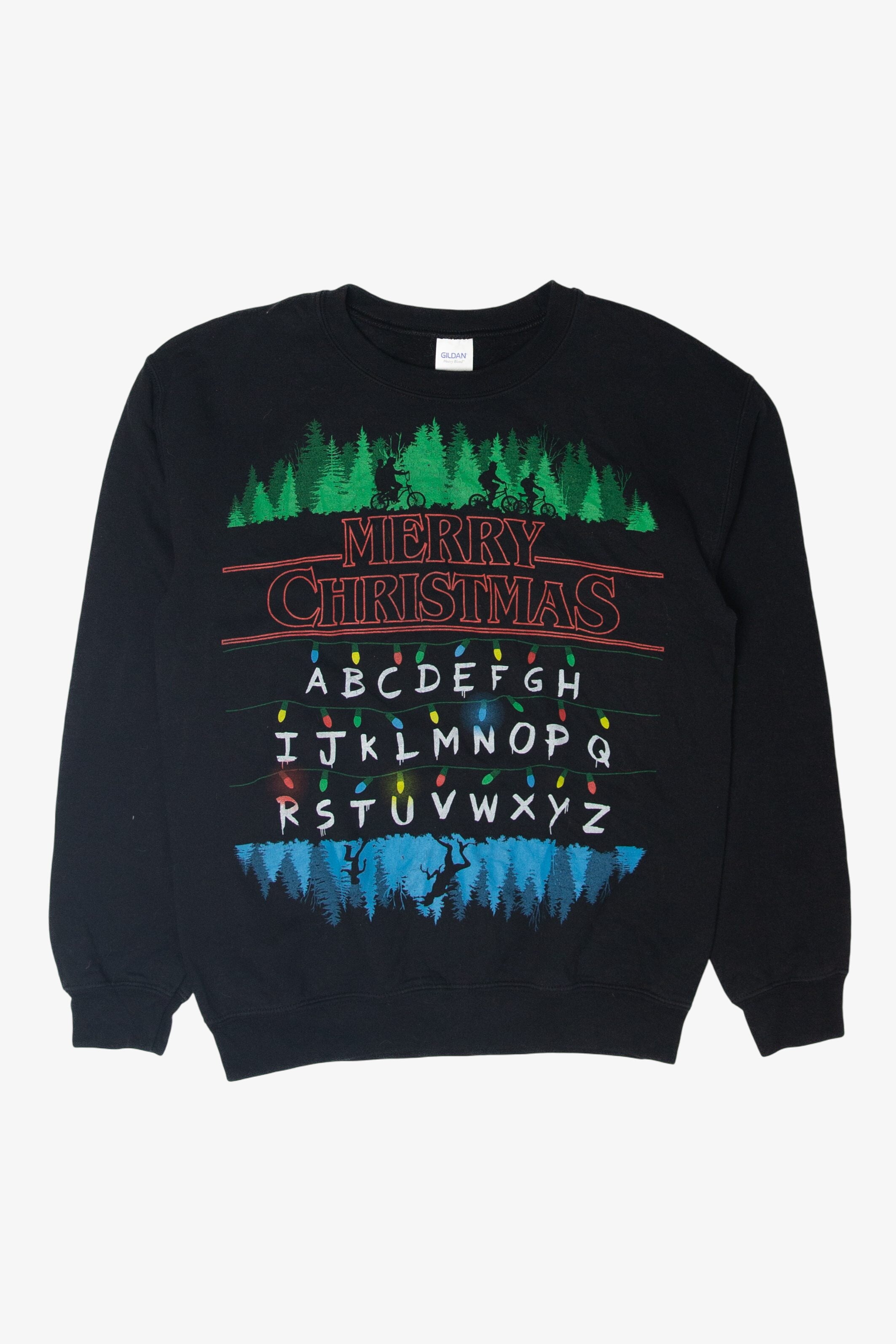 Modern Stranger Things Ugly Christmas Sweater