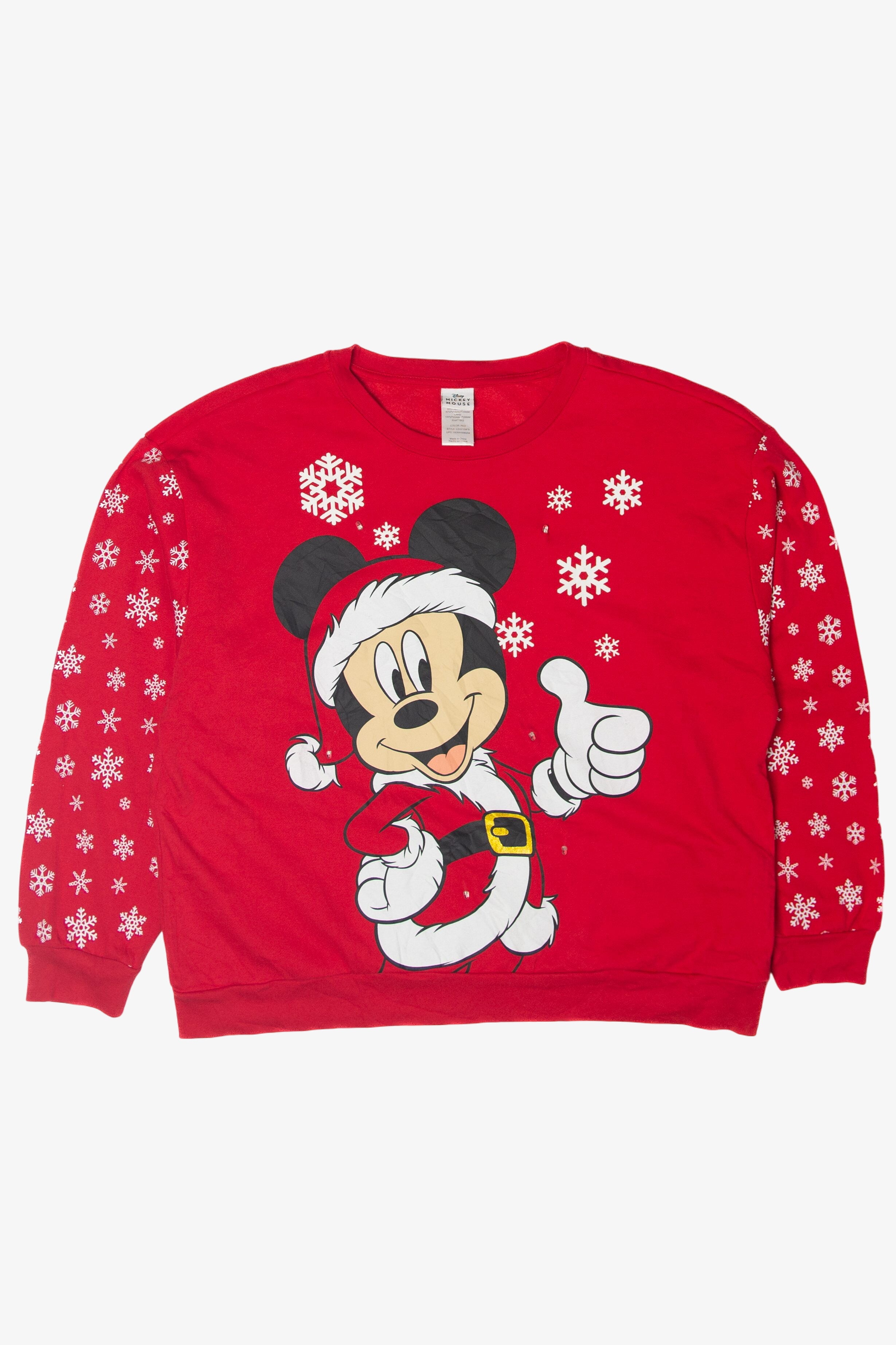 Modern Disney Mickey Mouse Ugly Christmas Sweatshirt