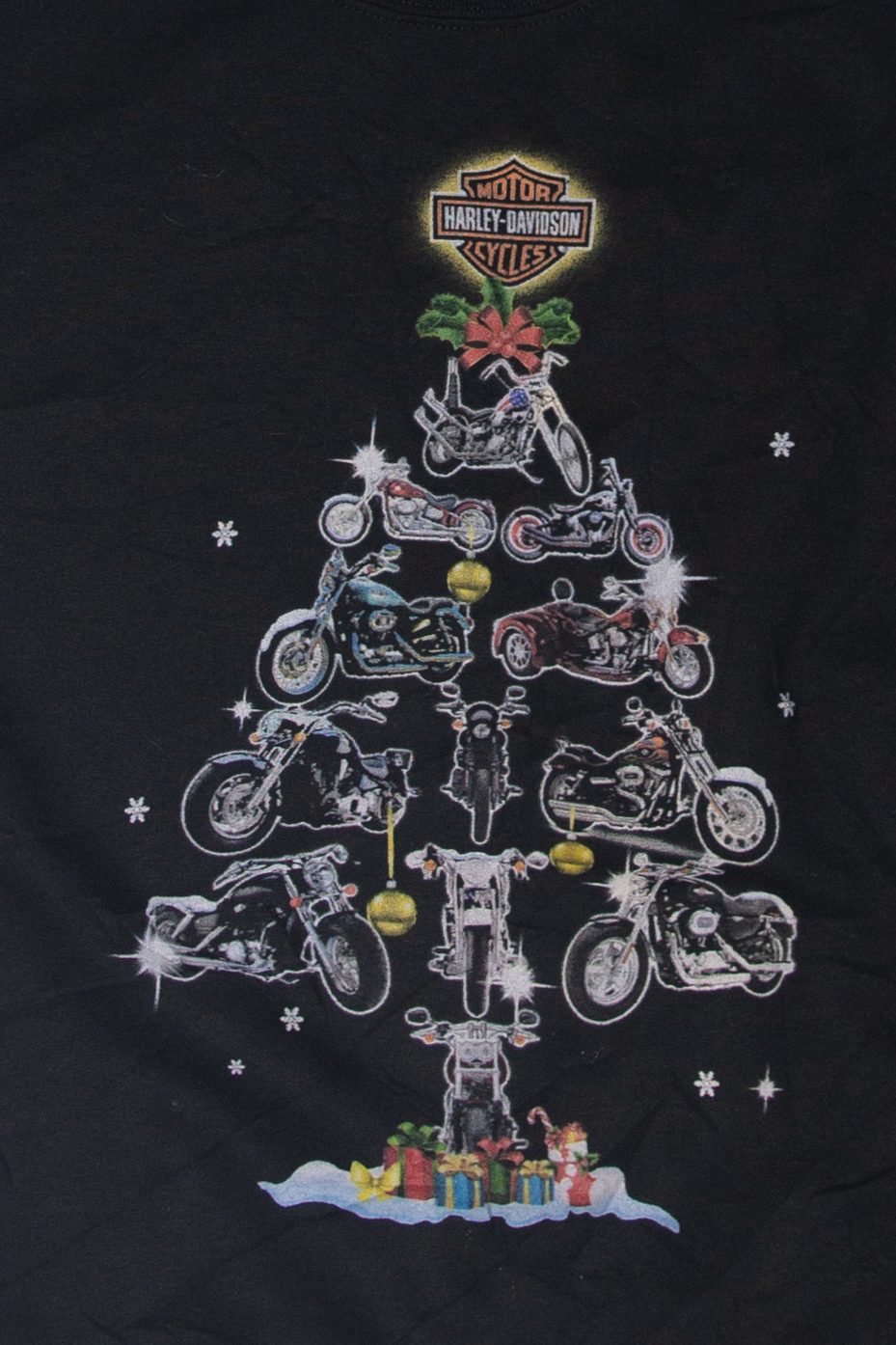 Modern Harley Davidson Ugly Christmas Sweatshirt