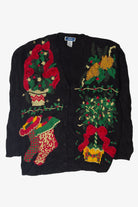 Vintage Bryn Connelly Ugly Christmas Cardigans (1990s)