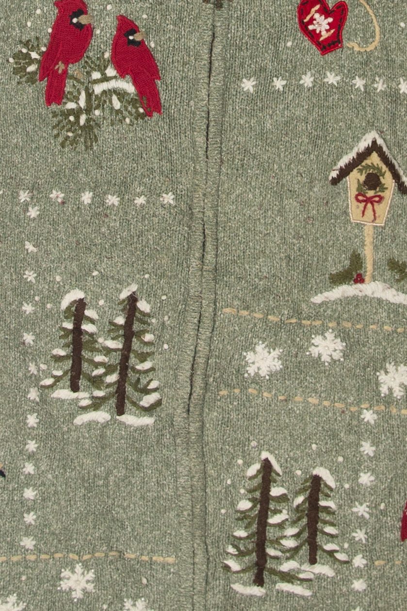 Vintage Northern Reflections Ugly Christmas Vest (1990s)