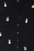 Vintage Little Snowmen Ugly Christmas Vest (1990s)