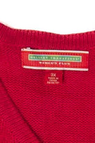 Vintage Holiday Traditions Ugly Christmas Vest (1990s)