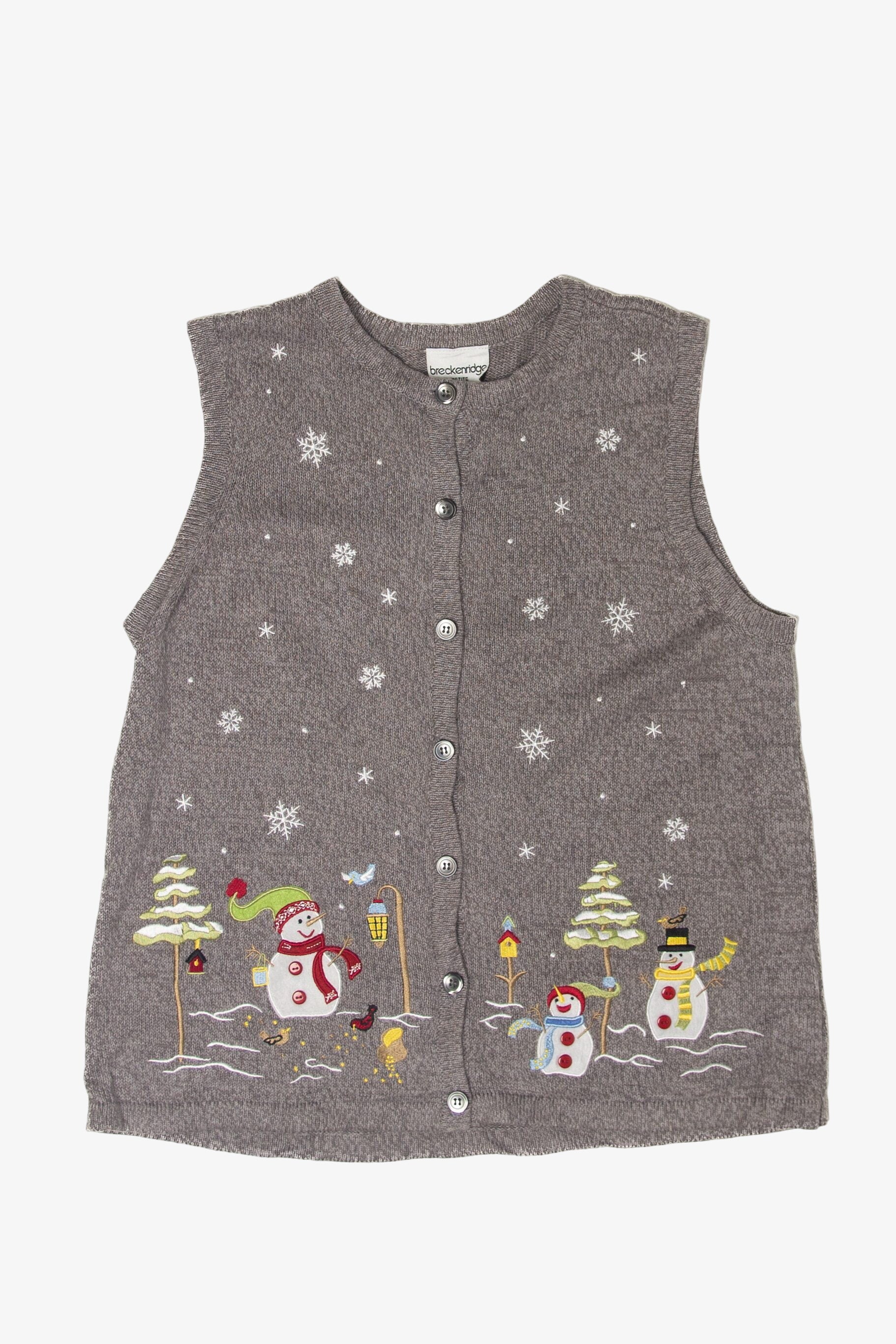 Vintage Breckenridge Ugly Christmas Vest (1990s)