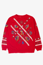 Vintage Christmas On Mainstreet Ugly Christmas Sweatshirts (1980s)