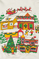 Vintage Oneita Ugly Christmas Sweatshirts (1990s)