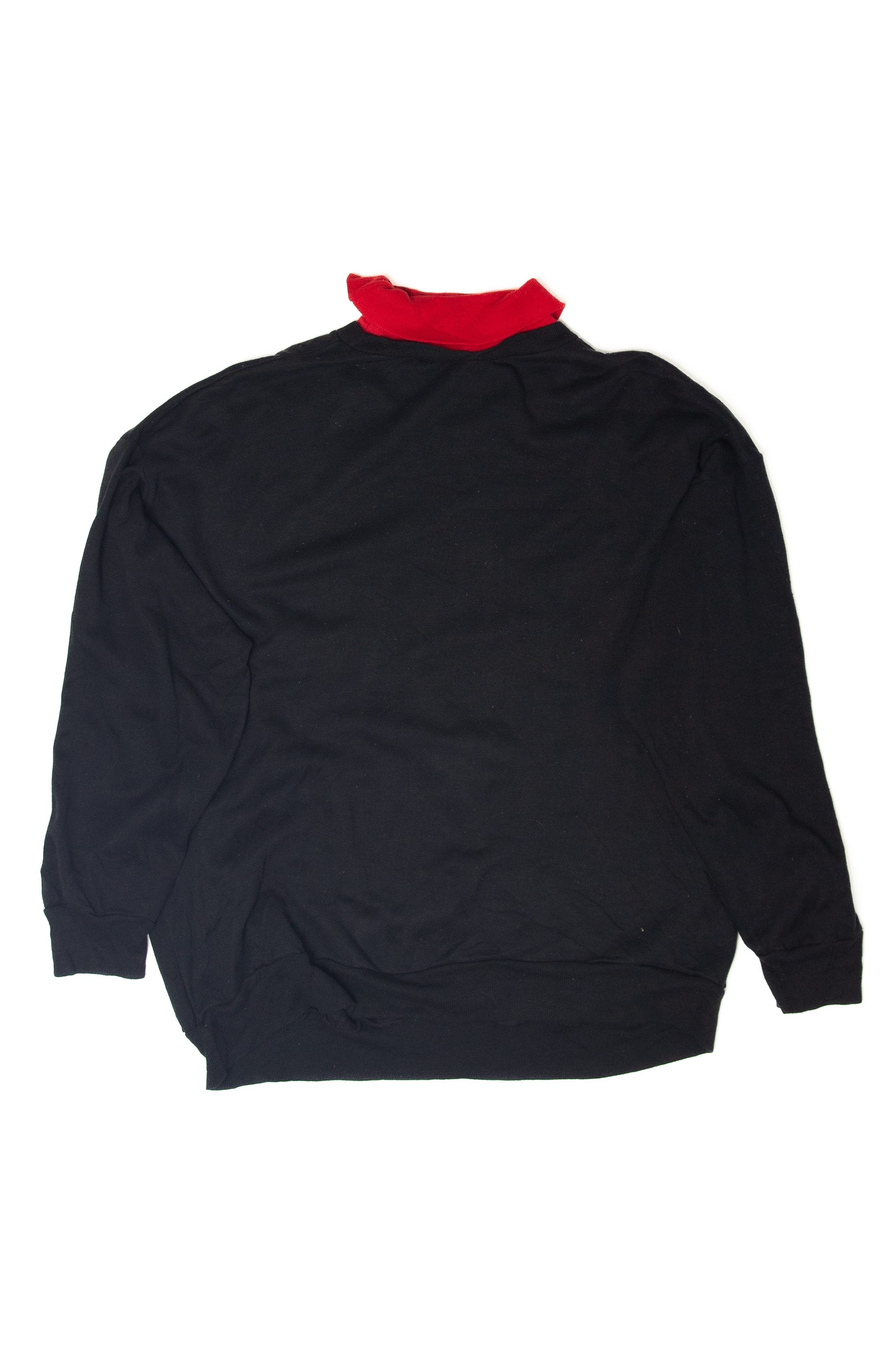 Vintage Cats Building Snowman Ugly Christmas Sweatshirts (1990s)