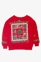 Vintage Twelve Days Of Christmas Ugly Christmas Sweatshirts (1980s)