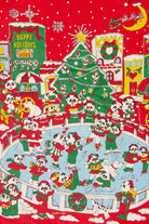 Vintage Panda Bears Ice Skating Ugly Christmas Sweatshirts (1990s)