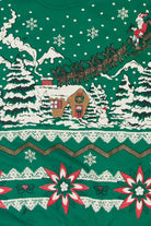 Vintage Santa Flying Ugly Christmas Sweatshirts (1980s)