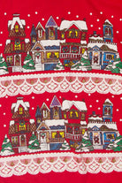 Vintage Holiday Town Ugly Christmas Sweatshirts (1990s)