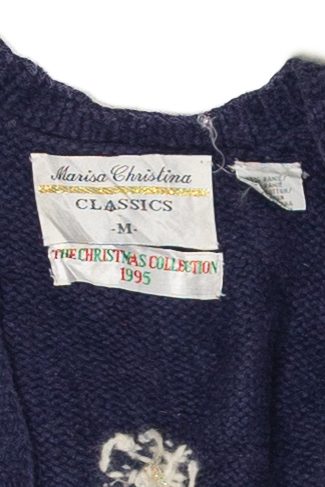 Vintage Snowmen Ugly Christmas Vest (1990s)