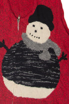 Vintage Hand Embroidered Ugly Christmas Vest (1990s)