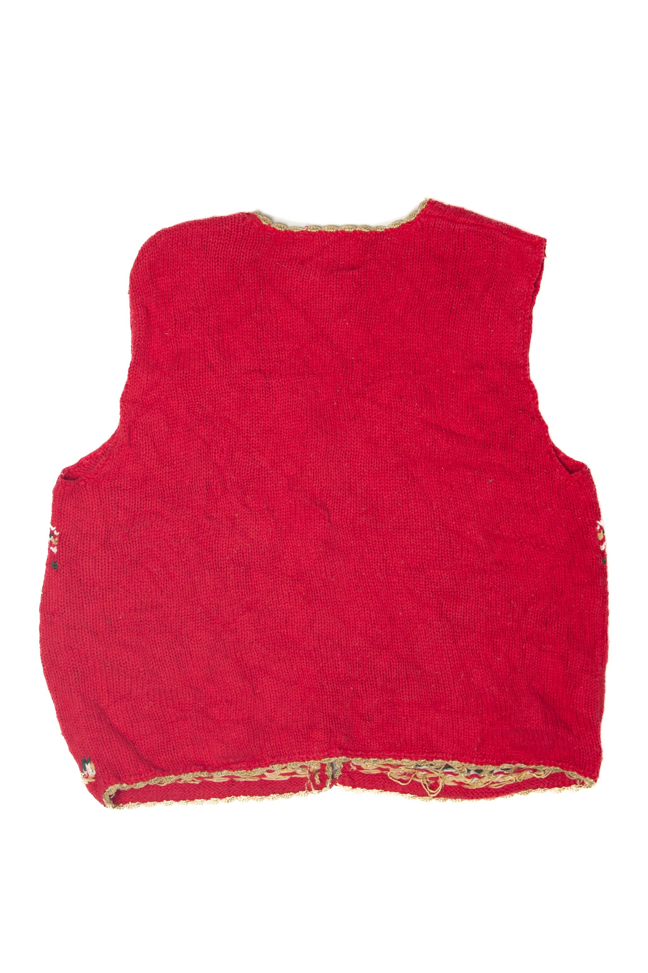 Vintage Heirloom Collectible Ugly Christmas Vest (1990s)