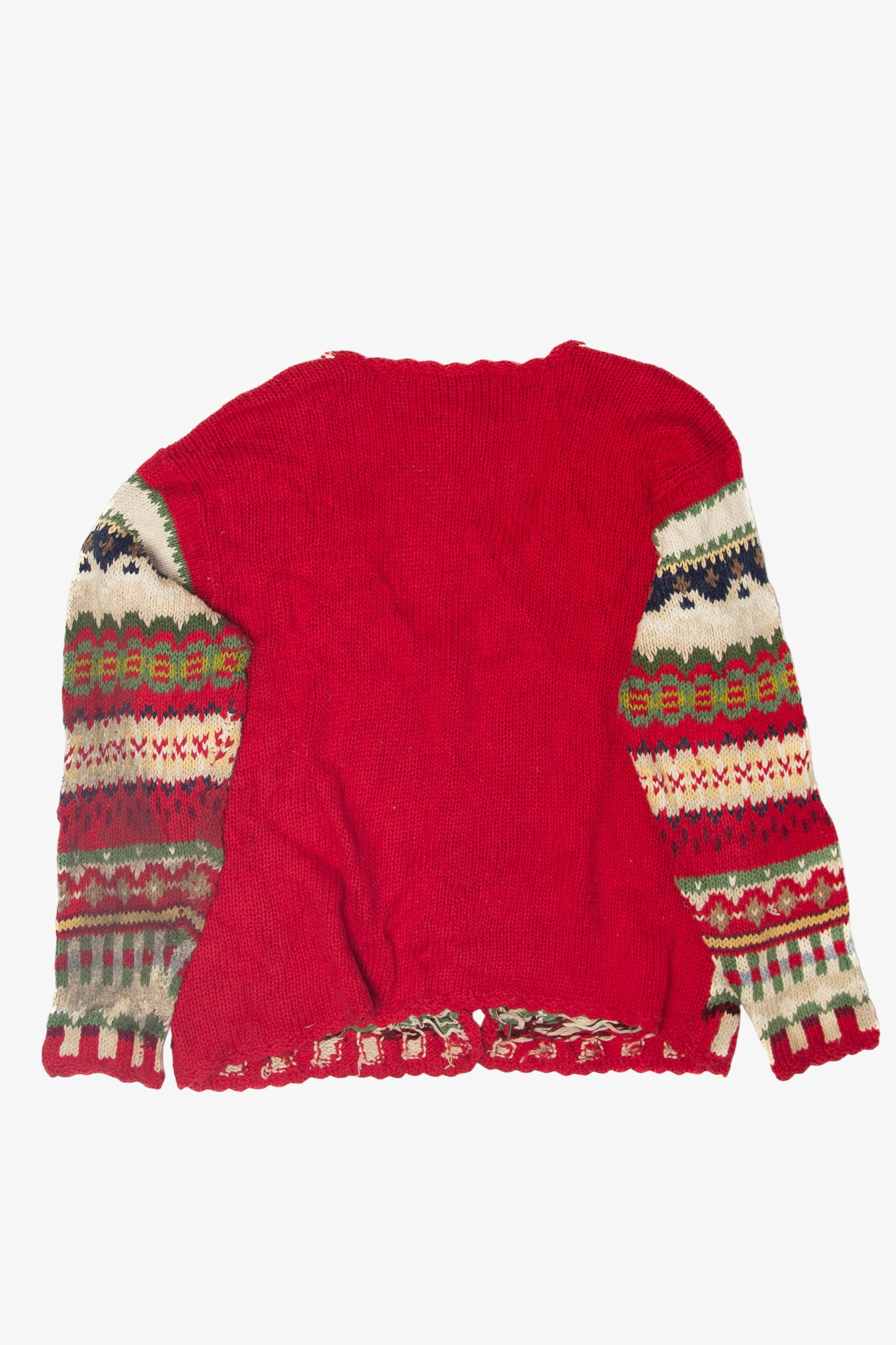 Vintage Stockings Ugly Christmas Cardigans (1990s)