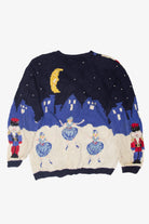 Vintage Nutcracker Ballet Ugly Christmas Cardigans (1990s)