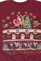 Vintage Briar Creek Ugly Christmas Sweatshirts (1990s)